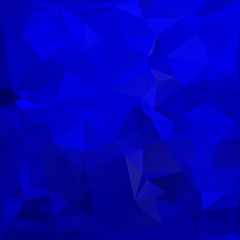 Fototapeta premium Abstract blue polygon vector background