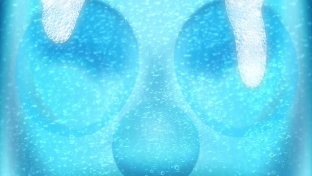 ラムネ 泡 気泡 CG