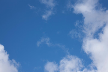 Obraz premium 青空と雲