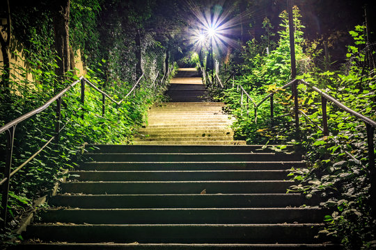 Treppen nach oben