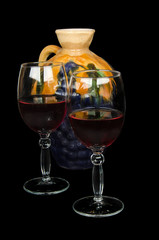 glasses of wine