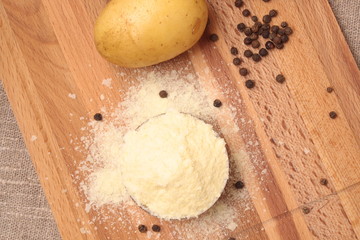 instant potatoes and peper