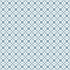 Seamless Checkered Vintage Pattern. Repetitive Texture. Plaid Tartan Ornament. Abstract Vector Pastel Background