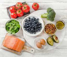 Foods for healthy brain.