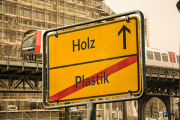 Schild 113 - Holz