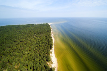 Fototapeta na wymiar Kolka cape, Baltic sea, Latvia.
