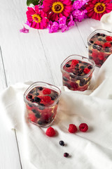 jelly of raspberry and shadberry