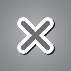 icon busines orange stiker