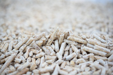 Obraz premium Wooden pellets