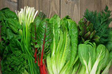 Various leafy vegetables - 116759407