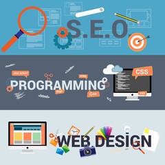 E-business and web design elements
