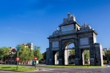 Obraz premium Madrid, Puerta de Toledo