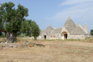 Traditional Trulli house on Puglia