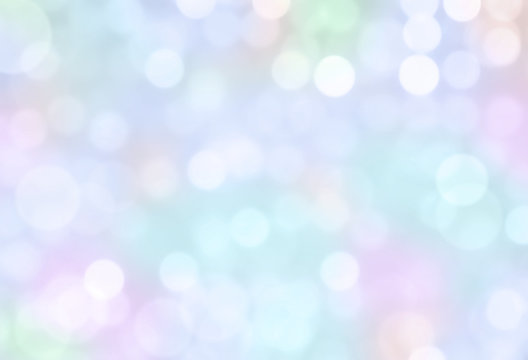 Abstract light bokeh circles