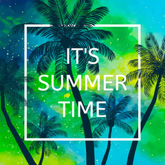 It's Summer time  background