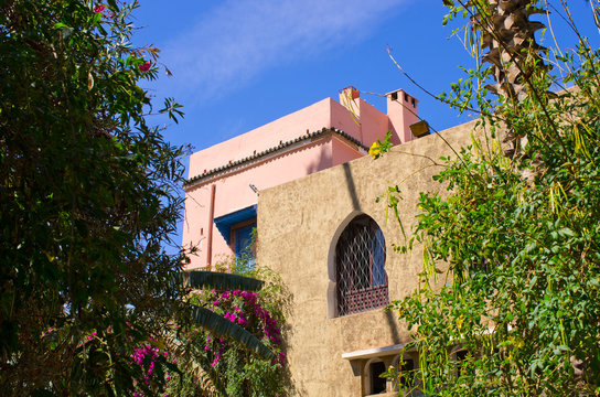 Walls Of Riad In Morocco