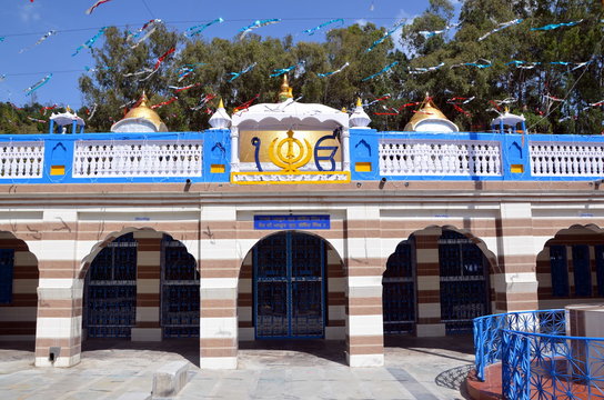 The Sikh Gurdwara Temple in Rewalsar, India