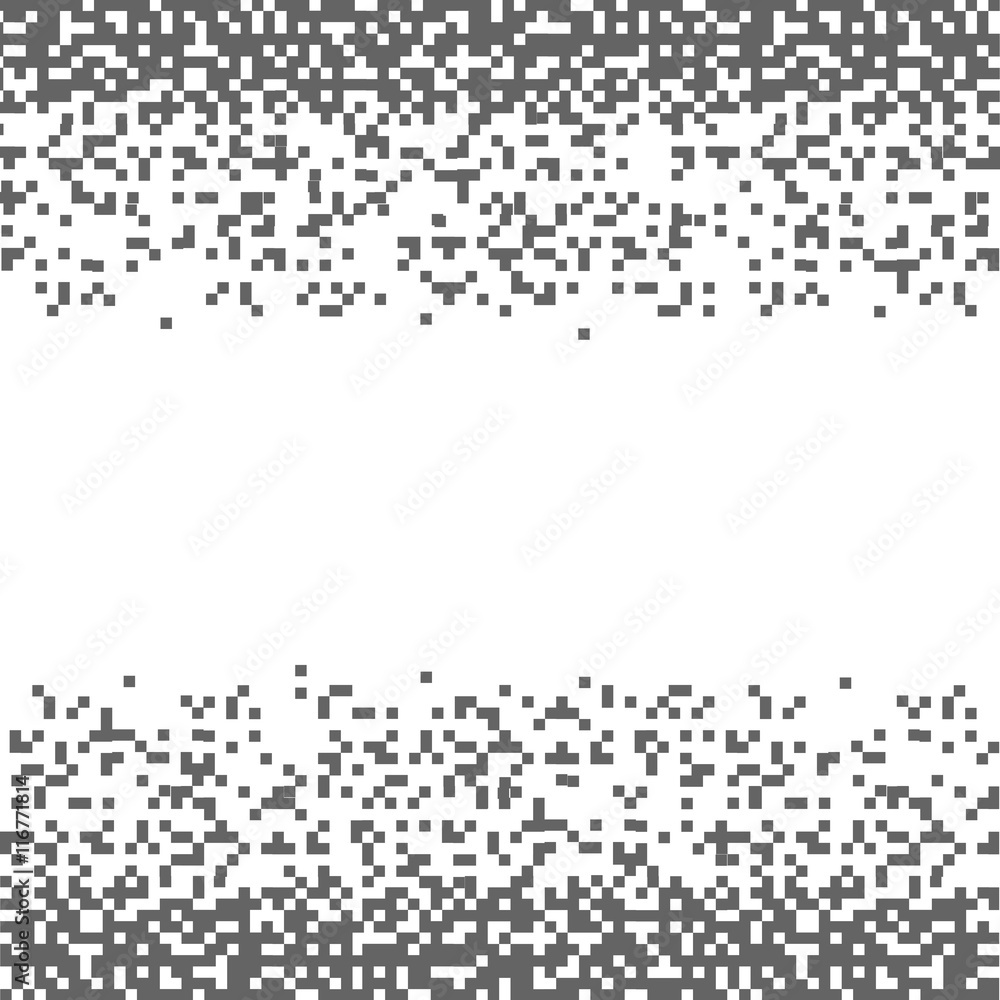 Poster abstract pixel background with space for your text