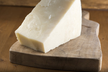 pecorino romano cheese made from sheep's milk,