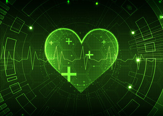 Abstract medical background.