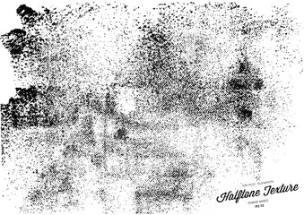 Grunge halftone background.Halftone dots vector texture