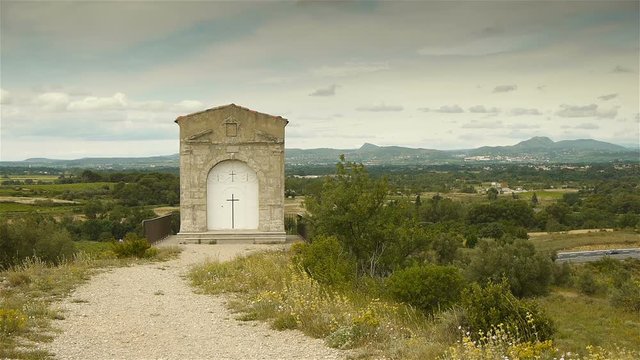 Old religious dome, Languedoc France