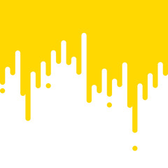 Dripping paint abstract background. Vector illustration.