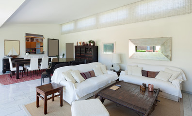 living room of a modern house