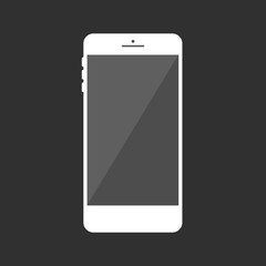 Realistic mobile phone collection.