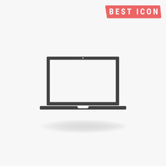 Laptop Icon EPS. Laptop Icon AI.