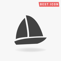 Boat icon vector, Boat icon eps