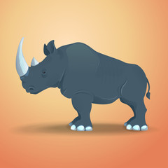 Rhino vector illustration