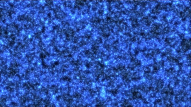 blue plasma abstract