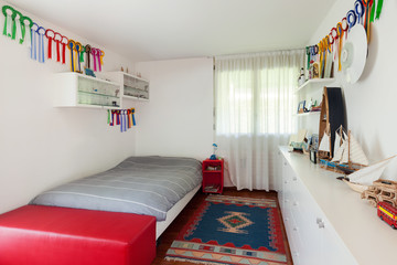 interior of a house, bedroom