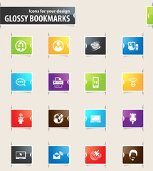 Communication Bookmark Icons