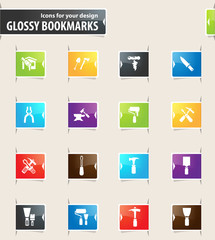 Work Tools Bookmark Icons