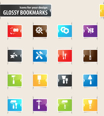 Work Tools Bookmark Icons
