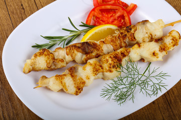 Fish skewer