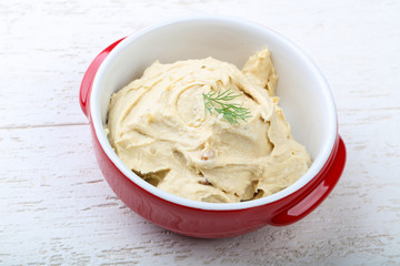 Arabic traditional cuisine - hummus
