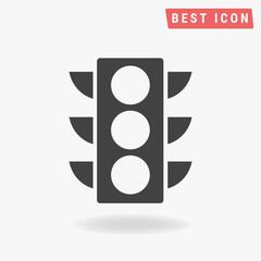 traffic light Icon Vector.