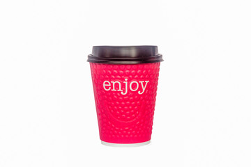 Paper glass for hot drinks