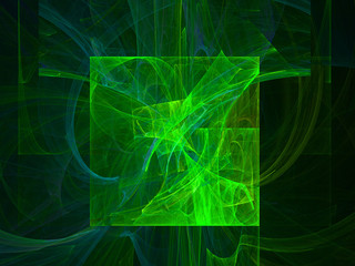 Abstract fractal. Fractal art background for creative design. Decoration for wallpaper desktop, poster, cover booklet, card. Psychedelic. Print for clothes, t-shirt.