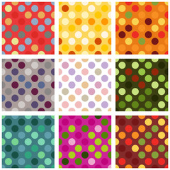 dots pattern set