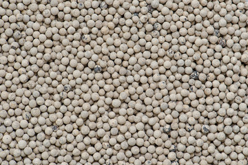 White peppercorn spice for background