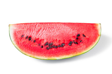 Fototapeta na wymiar Watermelon isolated on white background.