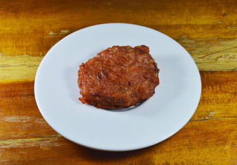 deep fried minced pork on dish
