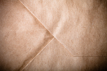 Surface of old paper for textured background. Toned