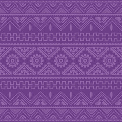 purple native american ethnic pattern - 116797015
