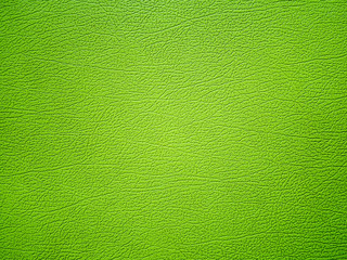 Green leather texture background