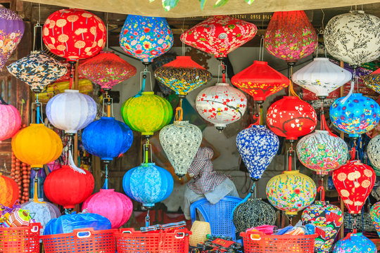 Asia lanterns at Hoi An, Vietnam
